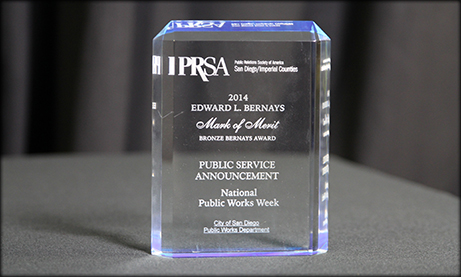 Photo of PRSA Award