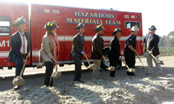 Picture from Fire Station 45 Groundbreaking Ceremony