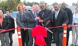 Photo from Skyline Drive Corridor Improvements Project Ribbon-Cutting Ceremony