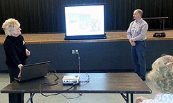 Photo from Upas Street Pipeline Replacement Project Community Meeting