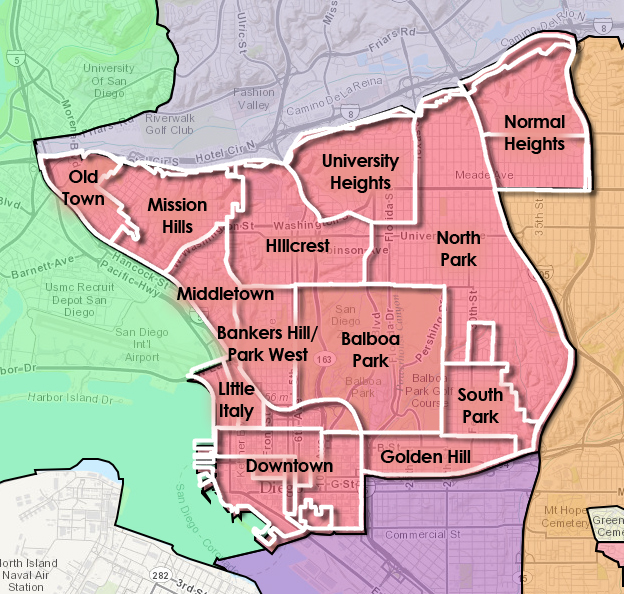 Map of Council District 3