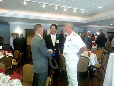 Photo 1 of 1: Councilmember Kersey Meeting with members of the San Diego Military Advisory Council
