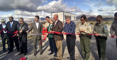 Photo 1 of 1: Councilmember Kersey Celebrating the opening of the new West Sycamore Staging Area of Mission Trails Regional Park