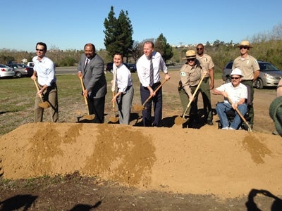 Photo 1 of 1: Black Mountain Ranger Station Groundbreaking