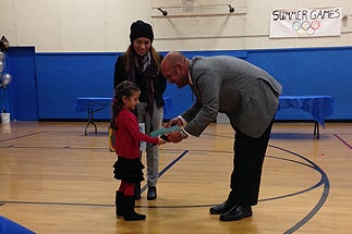 Photo of Councilman Sherman at the Empower Charter School Opening