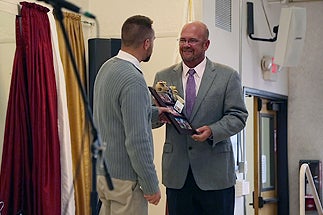 Photo of Councilman Sherman at the Step by Step Graduation