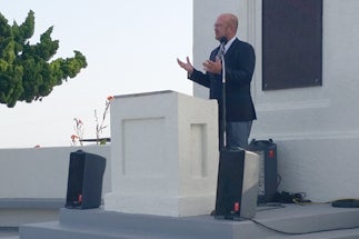 Photo of Saluting Branches; Arborists United for Veteran Remembrance event
