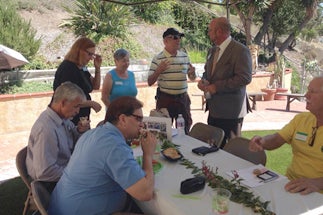 Photo of Councilman Sherman with Volunteers at the Tierrasanta Village and Community Leadership Luncheon