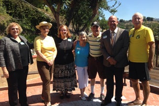 Photo of Councilman Sherman with Volunteers at the Tierrasanta Village and Community Leadership Luncheon