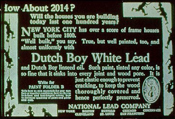 Dutch Boy White Lead Label