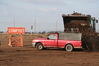 Photo of loading customer's truck