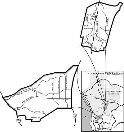North County RMDZ map