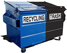 recycling dumpsters
