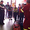 CERT San Diego members learning about the contents of the HAZMAT 2 truck