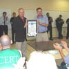 Photo of Scott Smith Receiving Proclamation