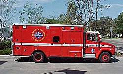 Photo of Paramedic Unit and Medic Rescue Rig