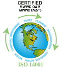 Image of ISO 14001 Logo Image of ISO 14001 Logo