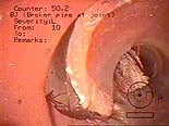 Photo of Deteriorated Sewer Line Photo of Deteriorated Sewer Line