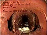 Photo of Deteriorated Sewer Line Photo of Deteriorated Sewer Line