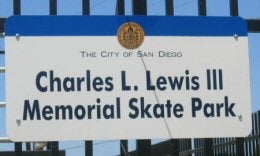 Photo of Skate Park Sign