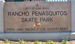 Photo of Skate Park Sign