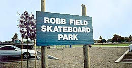 Photo of Skate Park Sign