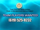 Image of Team Players Wanted Title Card