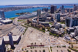 Aerial View of Petco Park