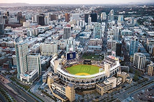 Aerial View of Petco Park