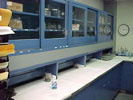 Photo of Black Powder Dusting Area