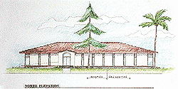 Drawing of Kensington-Normal Heights Branch Library