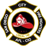 San Diego City Firefighters Local 145 logo
