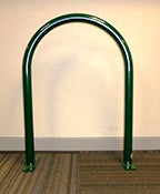 Photo of u-shaped bike rack