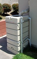 Photo of Rain Barrel at San Ysidro Library