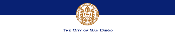 The City of San Diego Letterhead