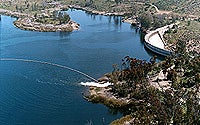 Photo of Otay Dam and Reservoir