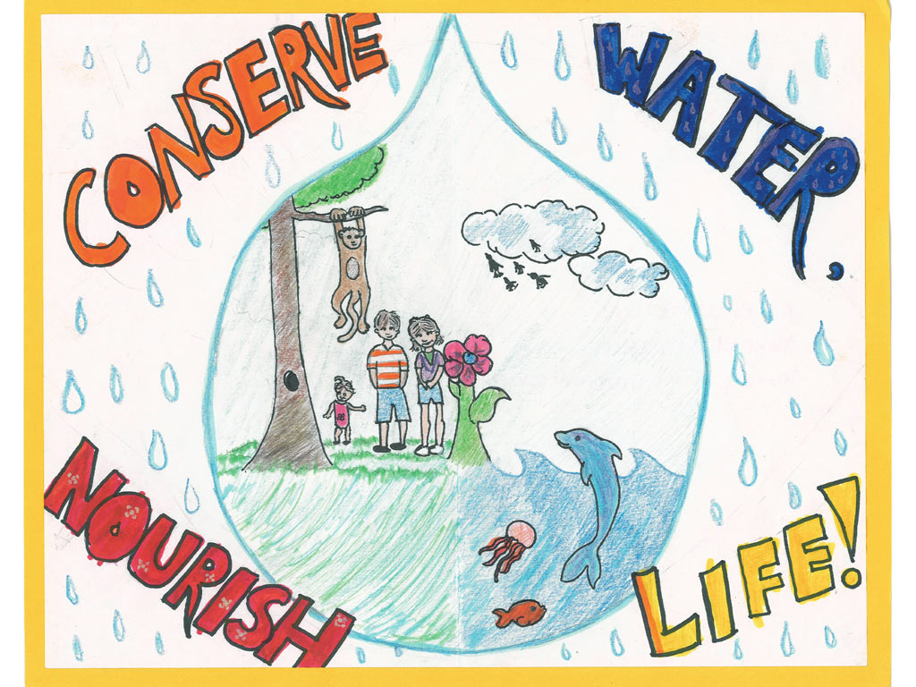 Water Conservation Poster Ideas For Kids