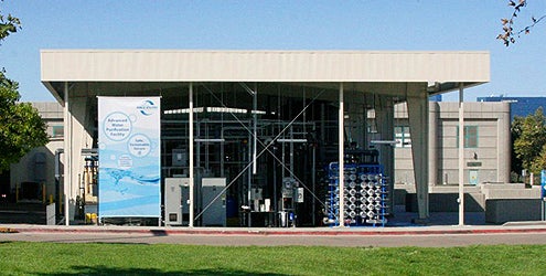 Photo of the Advanced Water Purification Facility