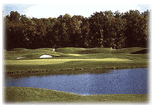 Photo of golf course and lake