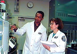 Photo of Water Purification Lab Workers