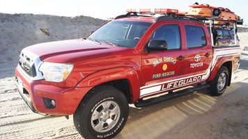 Lifeguard truck