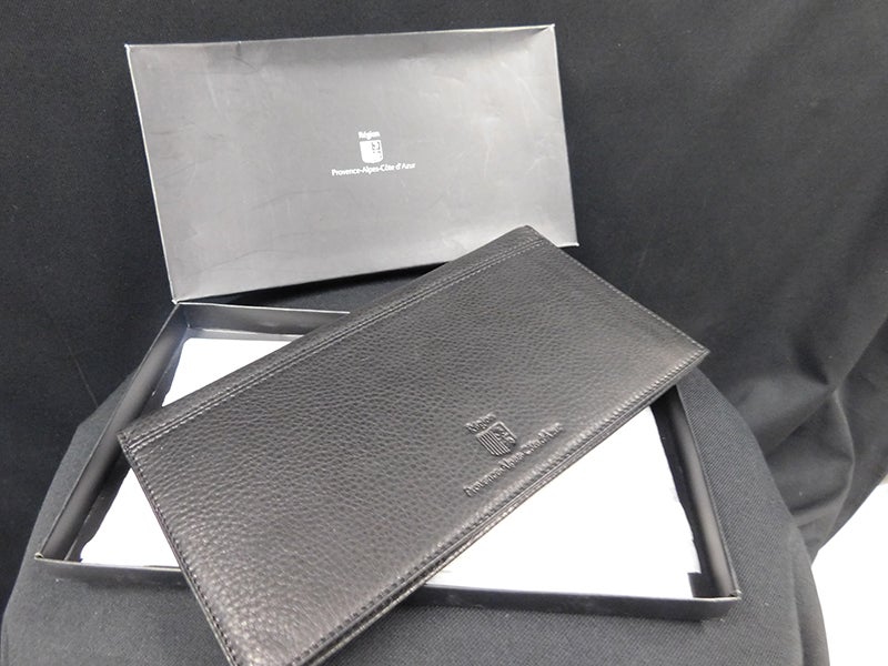 Black Large Leather Travel Wallet City of San Diego Official site