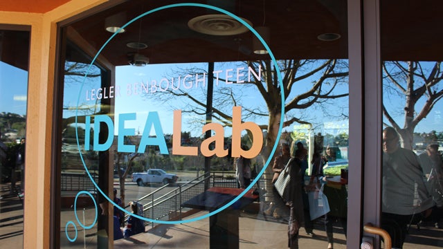 The Legler Benbough Teen IDEA Lab at the Valencia Park/Malcolm X Library