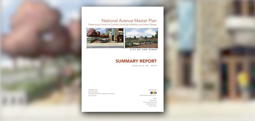 National Avenue Master Plan, 2014