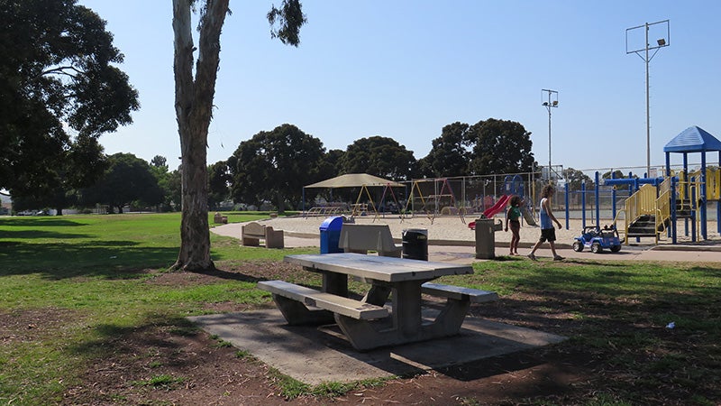 A community park in Navajo