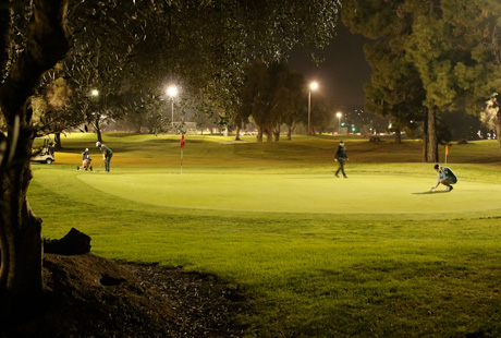 Photo of Mission Bay Golf Course at Night