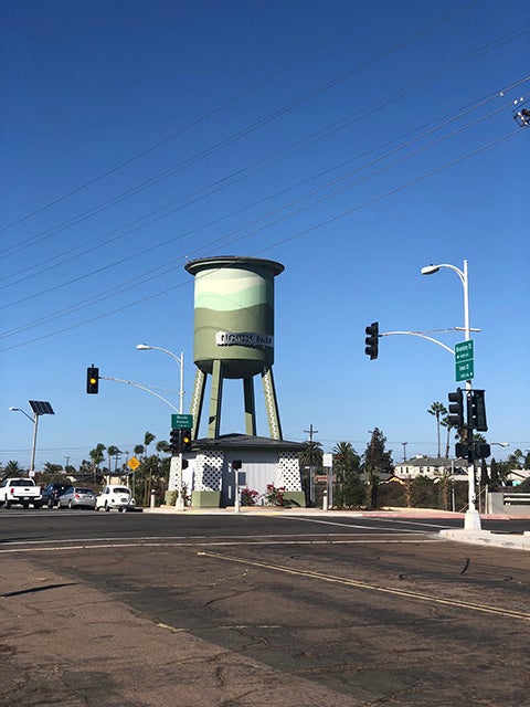 Wireless communication facility in North Park