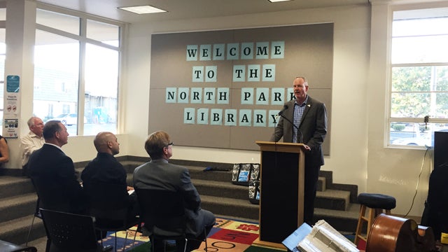 Open house the North Park Library