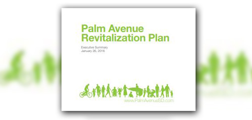 Palm Avenue Revitalization Plan, 2016