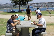 People enjoying parks People enjoying parks